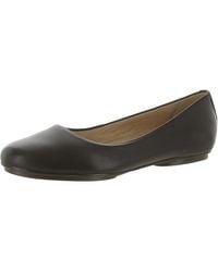 Naturalizer - S Maxwell Round Toe Comfortable Classic Slip On Ballet Flats ,frappe Beige Tan Leather,6 Wide - Lyst
