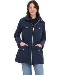 Michael Kors - Hooded Anorak Rain Coat - Lyst