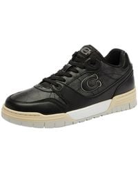 COACH - Soho Sneakers With Signature Canvas Shoes Charcoal - Lyst