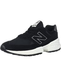 New Balance Leather 574 Sport V2 Triple 