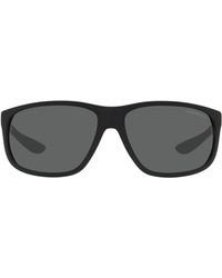 Emporio Armani - Ea4199u Universal Fit Square Sunglasses - Lyst