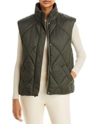 Andrew Marc - Quilted Puffer Vest - Lyst