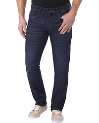 Izod Comfort Stretch Denim Jeans (regular,straight, And Relaxed Fit) in  Blue for Men | Lyst