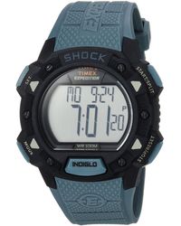expedition base shock 45mm resin strap watch