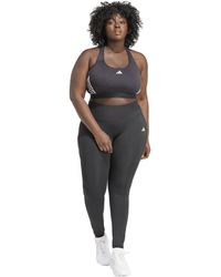 adidas - Plus Size Optime Essentials Stash Pocket Full-length Leggings - Lyst