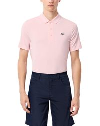Lacoste - Ultra-dry Anti-uv Stretch Jersey Golf Polo Shirt - Lyst