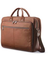 Samsonite - Classic Leather Toploader Briefcase - Lyst