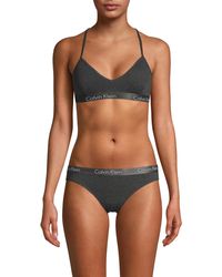 motive cotton lightly lined bralette