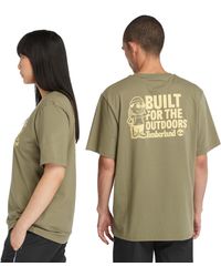 Timberland - For The Outdoors Short Sleeve Graphic T-shirt - Lyst