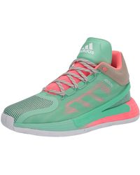 adidas Synthetic D Rose 7 Low Basketball Shoes in Red for Men | Lyst