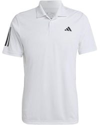 adidas - Club 3-stripes Tennis Polo - Lyst