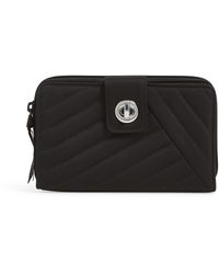 Vera Bradley - Turnlock Wallet With Rfid Protection - Lyst