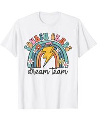 Caterpillar - Back To School Fourth Grade Teacher 4th Grade Dream Team T-shirt - Lyst