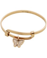 ALEX AND ANI - Motivation Butterfly Charm Bangle - Lyst
