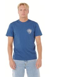 Rip Curl - Graphic Short Sleeve Crew Neck T-shirt - Lyst