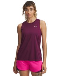 Under Armour - Velocity Solid Tank Top, - Lyst