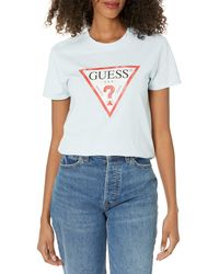 Guess - Short Sleeve Classic Fit Logo Tee - Lyst