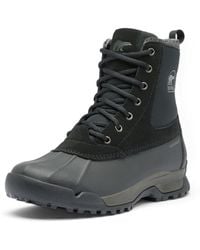 Sorel - Men's Buxton Lite Waterproof Boot - Black, Black - 7 - Lyst