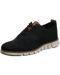 Zerogrand stitchlite shop woven wool wingtip