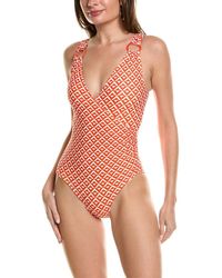 Carmen Marc Valvo - Standard Surplice One Piece - Lyst