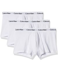 Calvin Klein - Cotton Stretch 3-pack Low Rise Trunk - Lyst