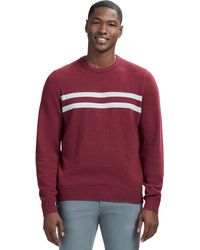Izod - Jersey Crew Neck Sweater - Lyst