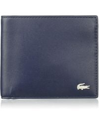 Lacoste - Fg Large Billfold & Coin Wallet - Lyst