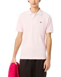 Lacoste - Short Sleeve Pique L.12.12 Classic Fit Polo Shirt - Lyst