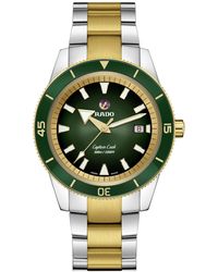 Rado - Captain Cook Automatic Green Dial - Lyst
