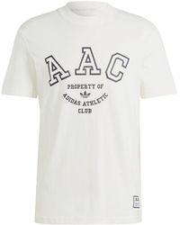 adidas Originals - Rifta Metro Athletics Club Cap T-shirt - Lyst