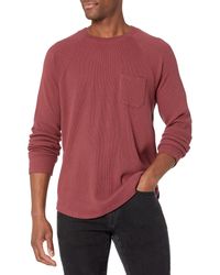 PAIGE - Mens Abe Long Sleeve Waffle Knit Baseball Tee T Shirt - Lyst