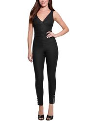 Guess - S Sleeveless Leandra Jumpsuit - Lyst