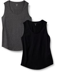 Amazon Essentials - Regular-fit 100% Cotton Sleeveless Tank Top - Lyst