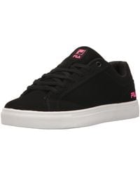 fila amalfi stacked leather sneaker