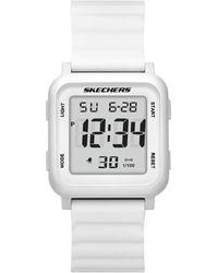 Skechers - Beckworth Digital White Magnetic Band Slip-ins Watch - Lyst