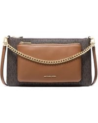 MICHAEL Michael Kors - Jet Set Medium Pocket Convertible Crossbody Bag - Lyst