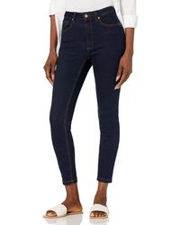 Anne Klein - High Rise Fly Frt 5-pkt Skinny Ankle - Lyst