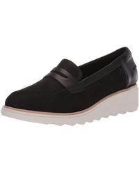 clarks sharon ranch penny loafer