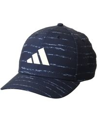 adidas - Tour Print Snapback Golf Hat - Lyst