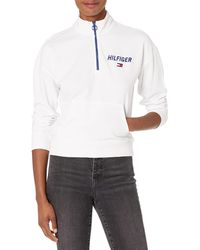 Tommy Hilfiger Zipped sweaters for Women | Online Sale up to 33% off | Lyst