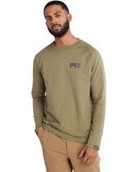 Timberland - Core Refelctive Pro Logo Long-sleeve T-shirt - Lyst