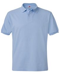 Hanes - Short-sleeve Jersey Pocket Polo - Lyst