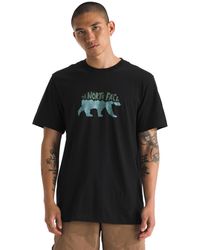 The North Face - Evolution Tnf Bear Short-sleeve Tee | Cotton Shirt With A Graphic Design - Lyst