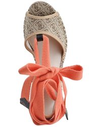 Guess - Halona Wedge Sandale - Lyst