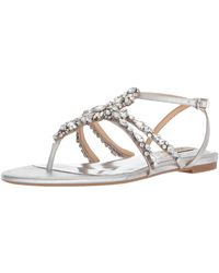 alana gem slide sandals