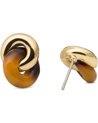 Kate Spade - Interlock Stud Earrings - Lyst