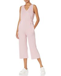 Daily Ritual Womens Supersoft Terry Sleeveless Jumpsuit