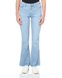 PAIGE - S Hr Laurel Canyon 32in Raw Hem Jeans - Lyst