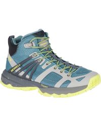 merrell lulea mid waterproof walking boots ladies