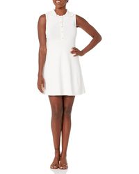 Shoshanna - Neema Tailored Knit Mini Dress - Lyst
